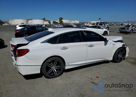 2021 Honda Accord Touring Hybrid from USA, damaged, VIN 1HGCV3F93MA006544